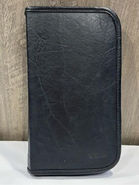 Fellowes Black Leather CD Case + 44 Disc Bundle - 35 Original Albums & 9 Mixes